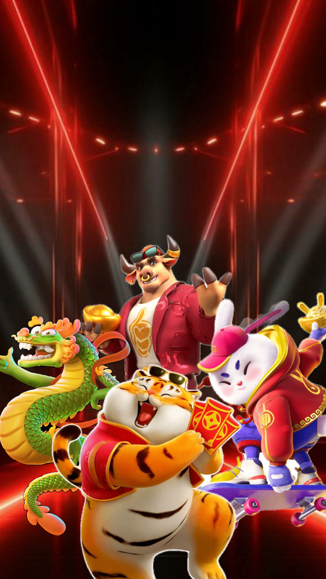 BetMoney Casino — Mascotes da sorte
